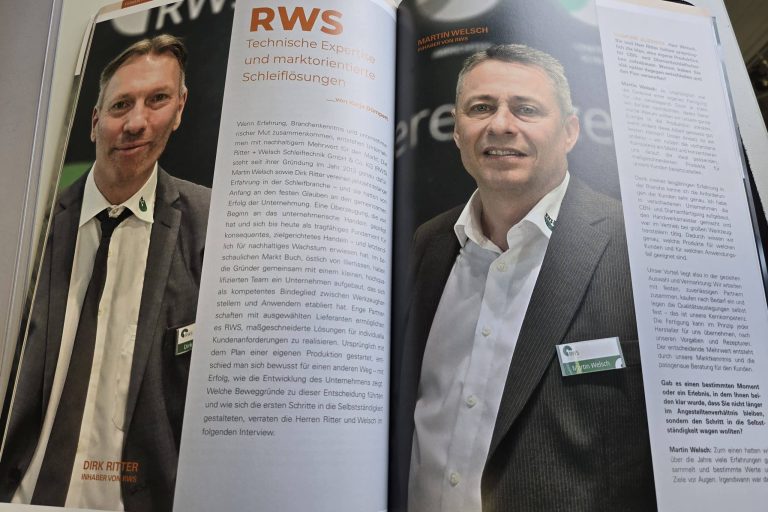 Titel Firmenportrait in der Printausgabe Diamond Business